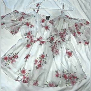 Torrid floral blouse 2